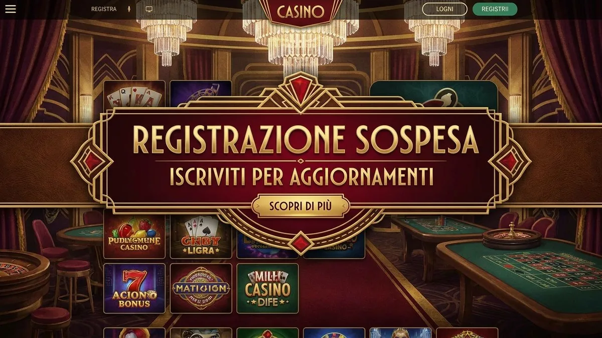 Registrazione con bonus